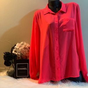 Neon pink top